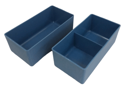 plastic insert bin for drawer organizing