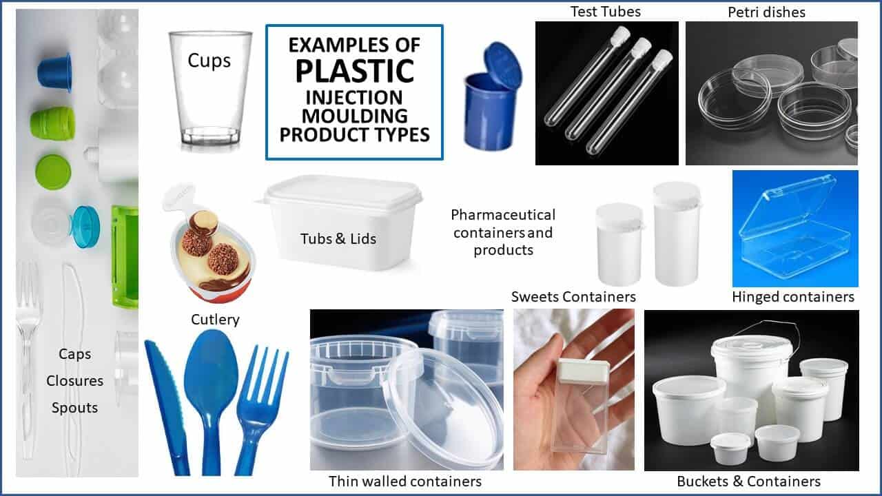Examples of Contract Molding plastic food packaging products